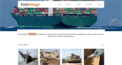 Desktop Screenshot of partshangar.com